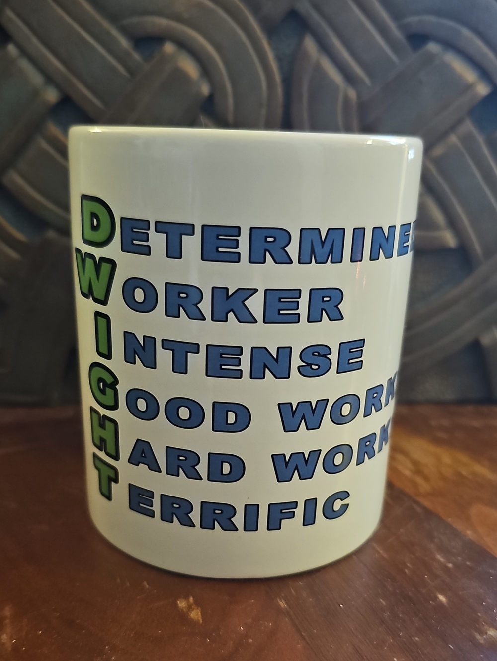 Novelty Dwight Character From "The Office" Photo Coffee Mug - Picture 2 of 6